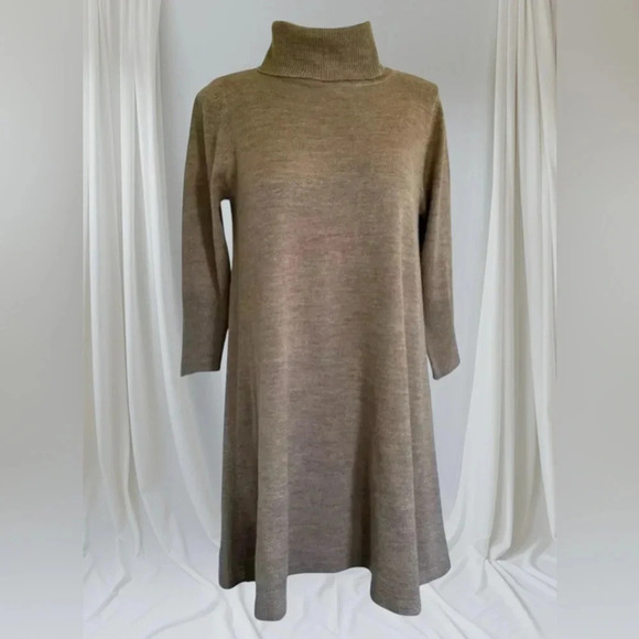 💟Beige  Sweater Tunic - Picture 5 of 14